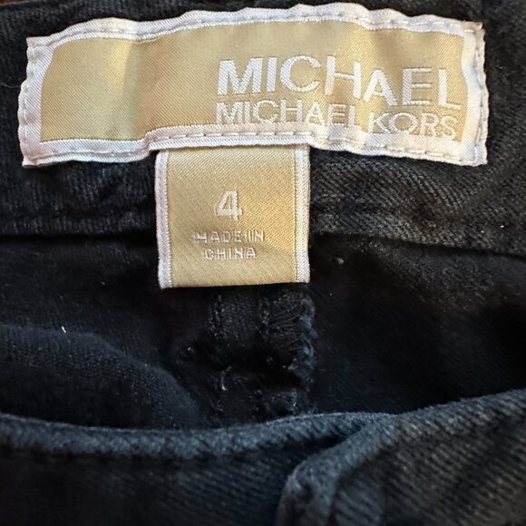 Michael MICHAEL KORS Womens Black Stretch Skinny Jeans Size 4 - Picture 7 of 16